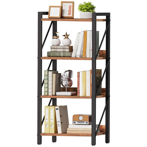 Hoobro bookshelf 4tier - hoobro, bookshelf,