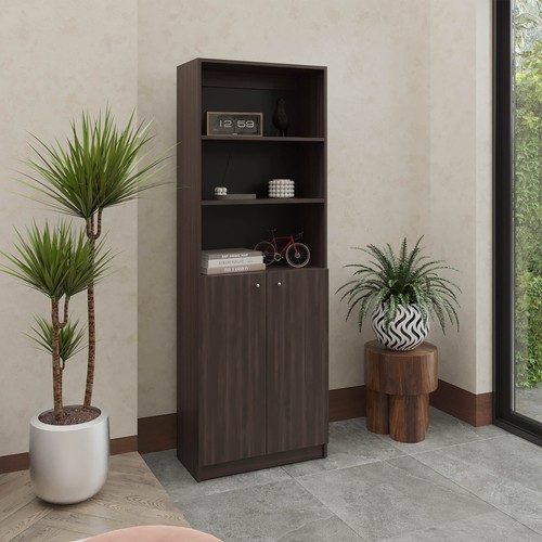 Modern door bookcase with 5 - bookcase,